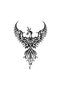 Winged Dragon Auto Rear Window Sticker 20 X 28 cm