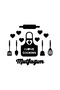 I Love My Kitchen Sticker A+ Quality 20 X 18 cm Durable