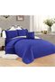 Compressed  two-sided Comforter Set Duble Size Tow color, 6 Pieces, King Size - 5
