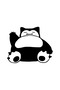 Snorlax Pokemon Quality Quality Sticker 10 X 8 cm