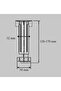 Adjustable Kitchen Plinth Leg Plastic White 15-20cm - 4 Pieces - 2