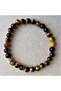 Tiger Eye Natural Stone Bracelet Sealed 6mm - 4