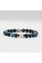 Couple Bracelet |   Natural Stone Couple Bracelet |   Apatite and Pink Quartz - 4