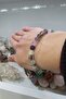 Fluorite Natural Stone Bracelet 8 Mm (With Stone Gift) (Increases Concentration and Motivation) - 3