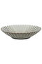 Al Saif Gallery glass plate, 5 x 24.5 cm, round - light grey