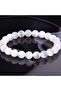 Certified Selenite Natural Stone Bracelet 8 Mm - B804 - 3