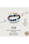 Sagittarius (Women's) Natural Stone Horoscope Bracelet |   Certified