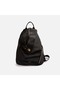 Women's Black Satin Backpack 2057