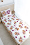 Single Elastic Sheet Set - Cartoon Series - Colorful Dogs Skye