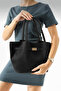 Women's Leo Model Nubuck (Suede) Hand and Shoulder Bag