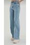 Pubi Blue Palazzo High Waist Flare Jeans - 2