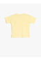 Cotton Crew Neck Print Detail Short Sleeve T-Shirt - 2
