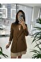 Foo New Brown Linen Blazer Jacket - 4