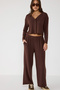 Pocketed Pants with Elastic Waistband - 4