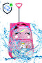 Pink Unicorn Printed, Orthopedic Back Featured, Primary School Bag + Lunch Box - 5