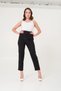 Black Pensli [Summer Fabric Trousers] - 4