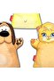 3 Pieces Pets Hand Puppet Set, Educational Toy - 3