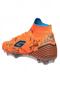 Dgn Orange High Top Men's Football Cleats Soccer Shoes - 3