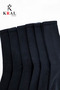 6 Pairs of Cotton Tennis Socks Seamless Socket Length Unisex White - 4