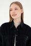 Women's Black Long Sleeve Shirt 50290001-Vr046 - 2