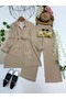 Stone Detailed Aerobin Suit - 2