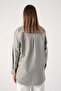 Gray01-Oversize Basic Shirt - 3