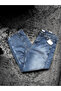Blue Stitching Detailed Baggy Pants Ke-715/693/708 - 7