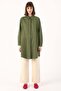 Khaki-Plus Size Shirt Tunic - 2