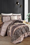 Leo Double Duvet Cover Set with Elastic Sheets |   Pillow |   Dowry List |   Duvet Cover |   Sleep Set - 2