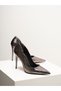 Women's Silver Stiletto Bronze Stiletto, Heeled Shoes