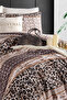 Leo Double Duvet Cover Set with Elastic Sheets |   Pillow |   Dowry List |   Duvet Cover |   Sleep Set - 4