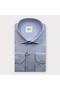 Men Regular Fit Tericoton Eflatun Shirt 3400Ef