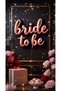Bride to Be Calligraphy Handwritten Foil Balloon Rose Gold Bachelorette Party Balloon 40Inch - 4