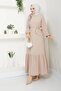 Loose Cut Hijab Dress Crepe Fabric - 2