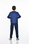 Mooncover Boys' Seasonal Cotton Interlock Pajama Set – Navy - 3