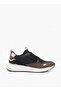 Flora Bella Monogram Print Sneakers with Lace-Up Closure - 3