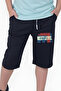 Level Printed Boy's Double Pocket Capri Bottom-Top Set - 5