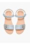 صندل Flora Bella Heart Accent مع قفل بخطاف وحلقة