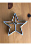 Star Shaped Cookie Mold Set of 3 – White Color, Practical and Stylish Design - 2