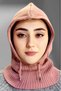 Balaclava Corded Knitwear Knitted Beanie Cap - 3