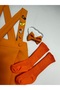 Kümes Concept Orange Shorts Slopet Bow Tie Socks - 3