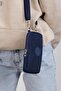 Clinker Fabric Mini Cross Strap Women's Mobile Phone Bag Mini Wallet Purse 20*10 cm Water Repellent - 2