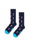 - Multi-Colored Set of 2 Goblet Patterned Cotton Socks - 2