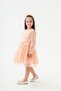 Girl's Evening Dress, Lace Sleeves, Bow Detail, Buckle Gift, 4-7 Years Old - 5