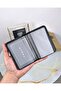 2060 Model Premium Genuine Leather Vehicle License Cover Case - 2