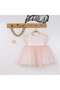 Baby Girl Evening Dress, Polka Dot Pattern Summer Dress with Bandana Gift - 7