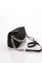Ççs 17386 Women's Chain and Letter Detail Shoulder Bag - 2