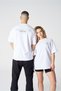 Attractive Collection Unisex White Oversize T-Shirt - 6