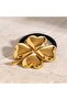 Gold Clover Rubber Buckle - 2
