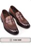 100% Genuine Leather, Python Pattern, Laceless, Inner and Outer Leather Men's Shoes - 5